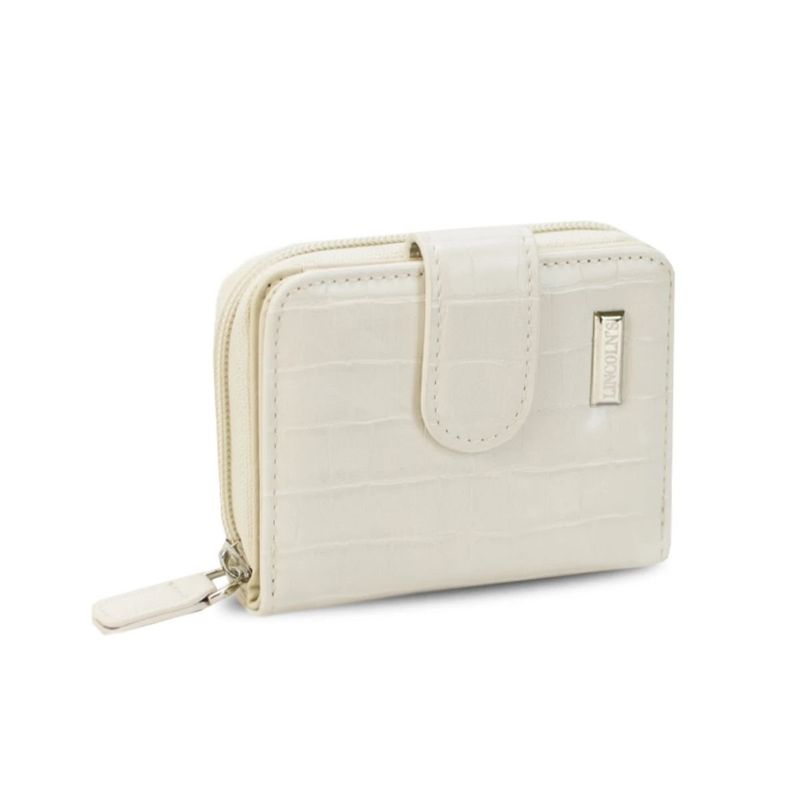 GENERICO - Billetera Mujer Paloma Hueso Lincolns - Beige