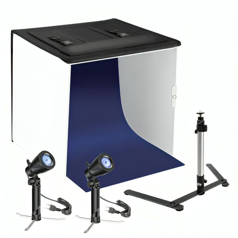 OEM - Set Estudio Fotográfico Profesional Portátil Con Accesorios.
