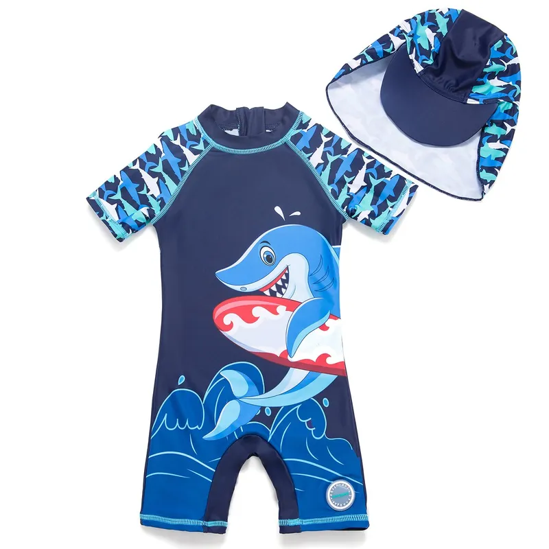 BONVERANO - Traje De Baño Bebé Niños Protección Solar UV_.