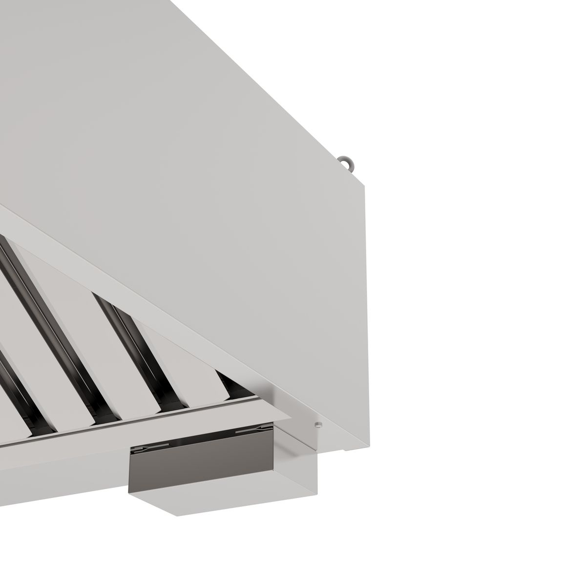 GENERICO - Campana Mural 100 x 93 x 32 cm Acero Inoxidable