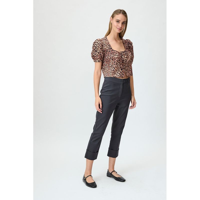 IO - Pantalon Negro Mujer Io