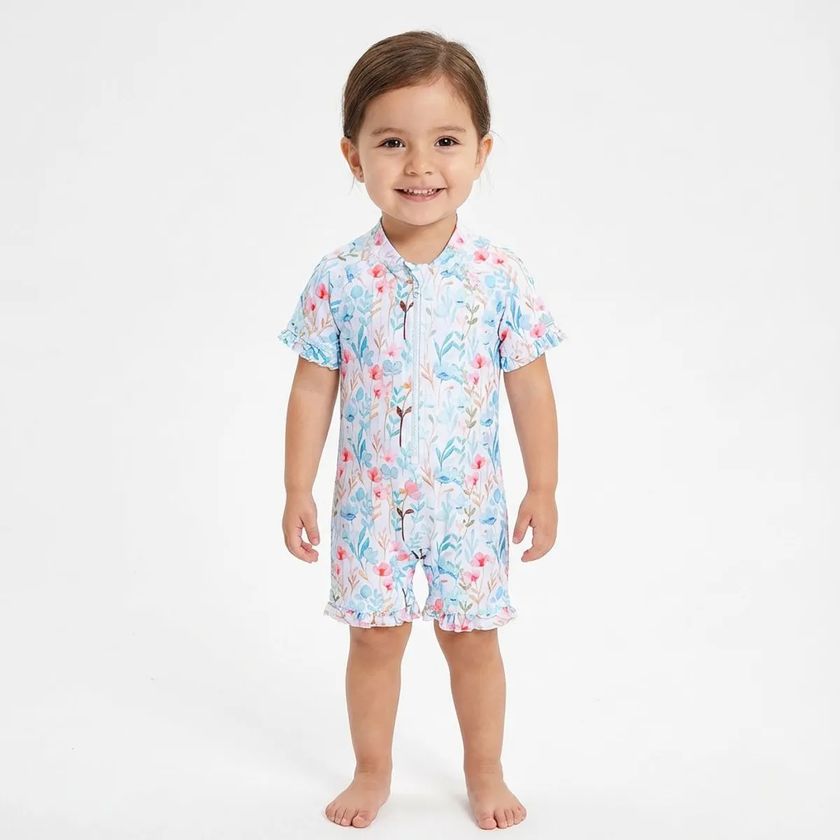 BONVERANO - Traje De Baño Bebé Niñas Protección Solar UV