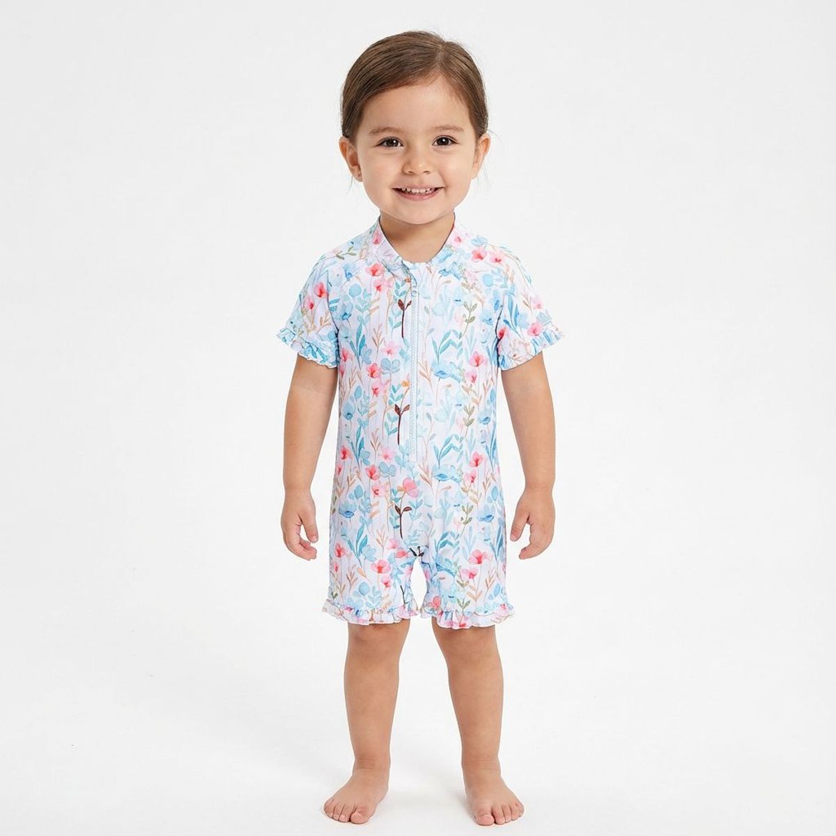 BONVERANO - Traje De Baño Bebé Niñas Protección Solar UV