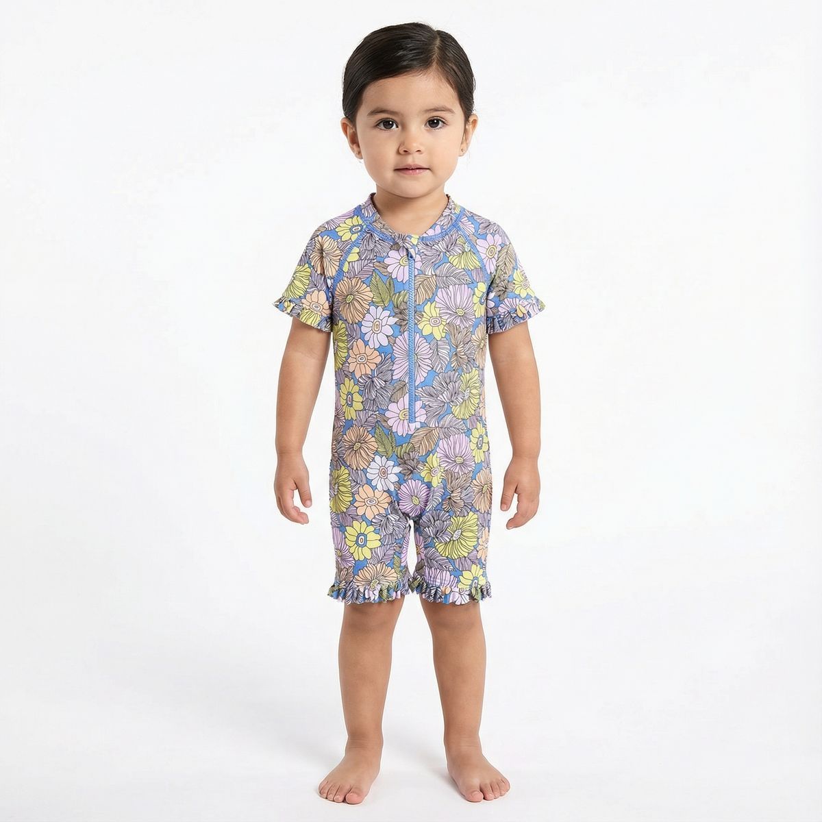 BONVERANO - Traje De Baño Bebé Niñas Protección Solar UV