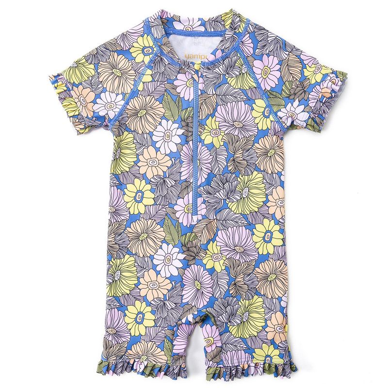 BONVERANO - Traje De Baño Bebé Niñas Protección Solar UV