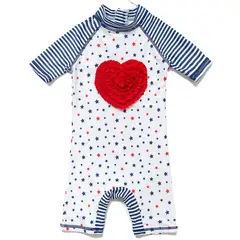 BONVERANO - Traje De Baño Bebé Niñas Protección Solar UV