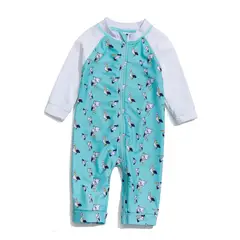BONVERANO - Traje De Baño Con Cierre Completo Bebé Niños Protección UV_.