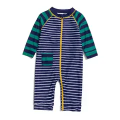 BONVERANO - Traje De Baño Con Cierre Completo Bebé Niños Protección UV