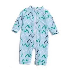 BONVERANO - Traje De Baño Con Cierre Completo Bebé Niños Protección UV