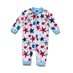 BONVERANO - Traje De Baño Con Cierre Completo Bebé Niños Protección UV