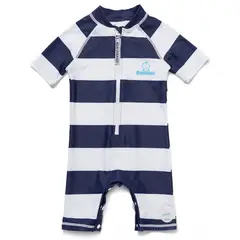 BONVERANO - Traje De Baño Bebé Niños Protección Solar UV Con Broches YKK