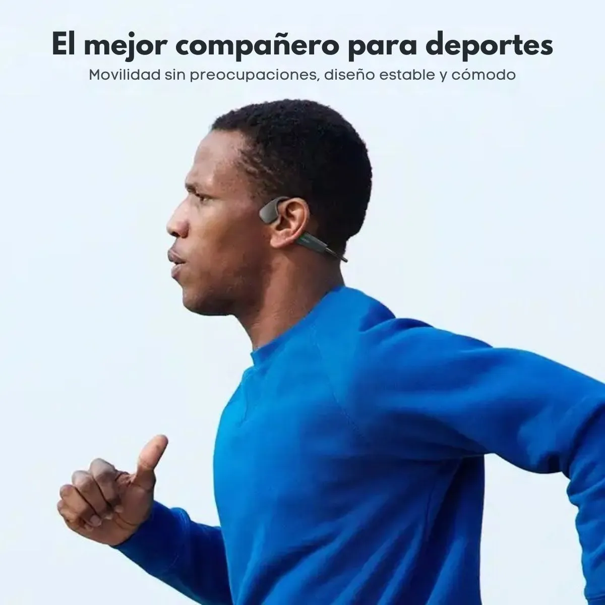 LANGSDOM - Audífonos Deportivos Conducción Ósea IPX-5 Langsdom BS17 Naranjo