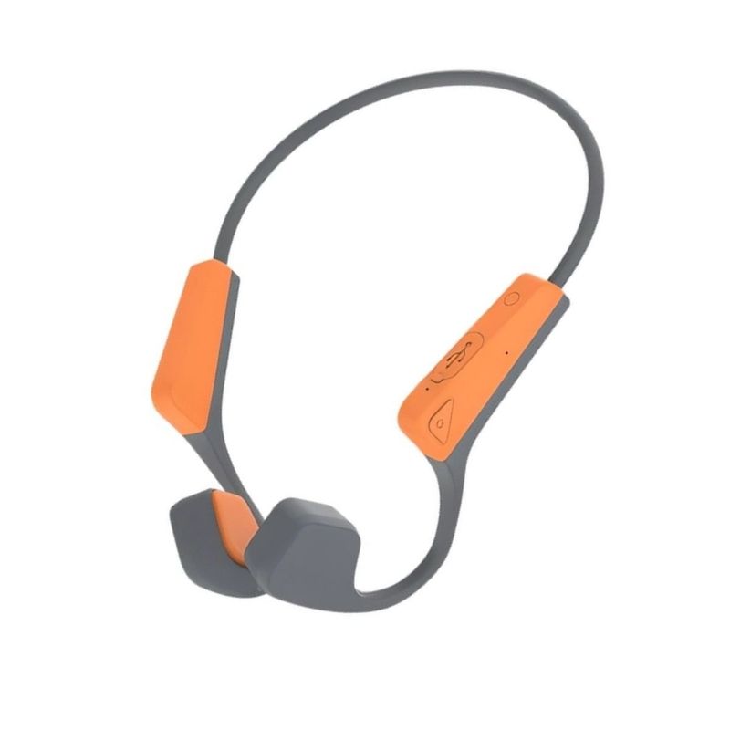 LANGSDOM - Audífonos Deportivos Conducción Ósea IPX-5 Langsdom BS17 Naranjo