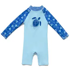 BONVERANO - Traje De Baño Manga Larga Bebé Niños Protección Solar UV