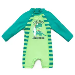 BONVERANO - Traje De Baño Manga Larga Bebé Niños Protección Solar UV