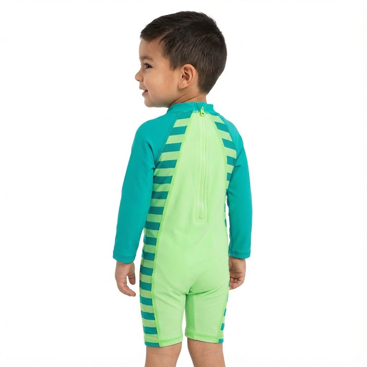 BONVERANO - Traje De Baño Manga Larga  Bebé Niños Protección Solar UV