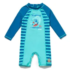 BONVERANO - Traje De Baño Manga Larga Bebé Niños Protección Solar UV