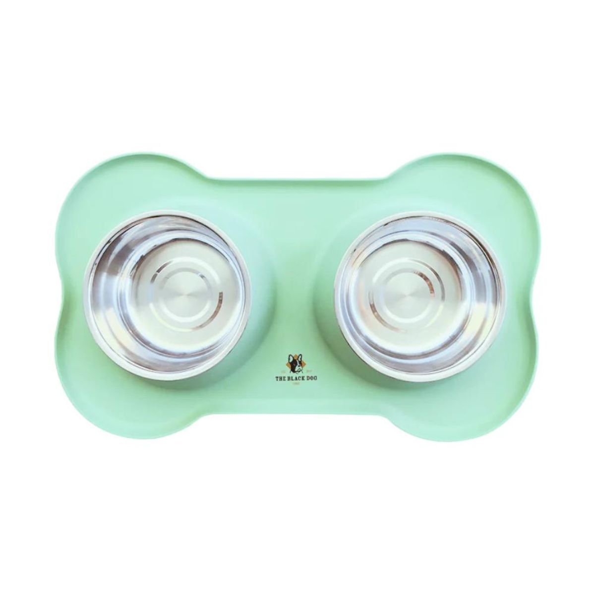 GENERICO - Plato Doble para Perros Anti-hormigas Menta 750ml por plato