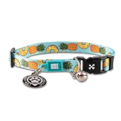 MAX & MOLLY - Collar Gato Smart Id 1-4kg Sweet Pineapple Max and Molly
