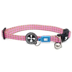 MAX & MOLLY - Collar Gato Smart Id 1-4kg Retro Pink Max and Molly