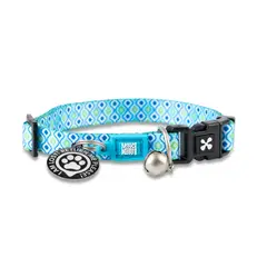 MAX & MOLLY - Collar Gato Smart Id 1-4kg Retro Blue Max and Molly