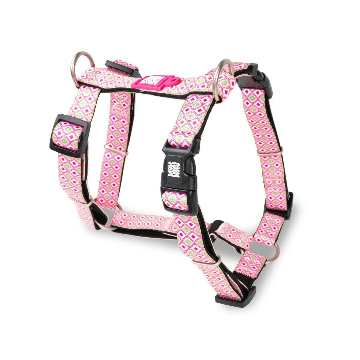 MAX & MOLLY - Arnés Perro Xs 1-7kg Retro Pink Max and Molly