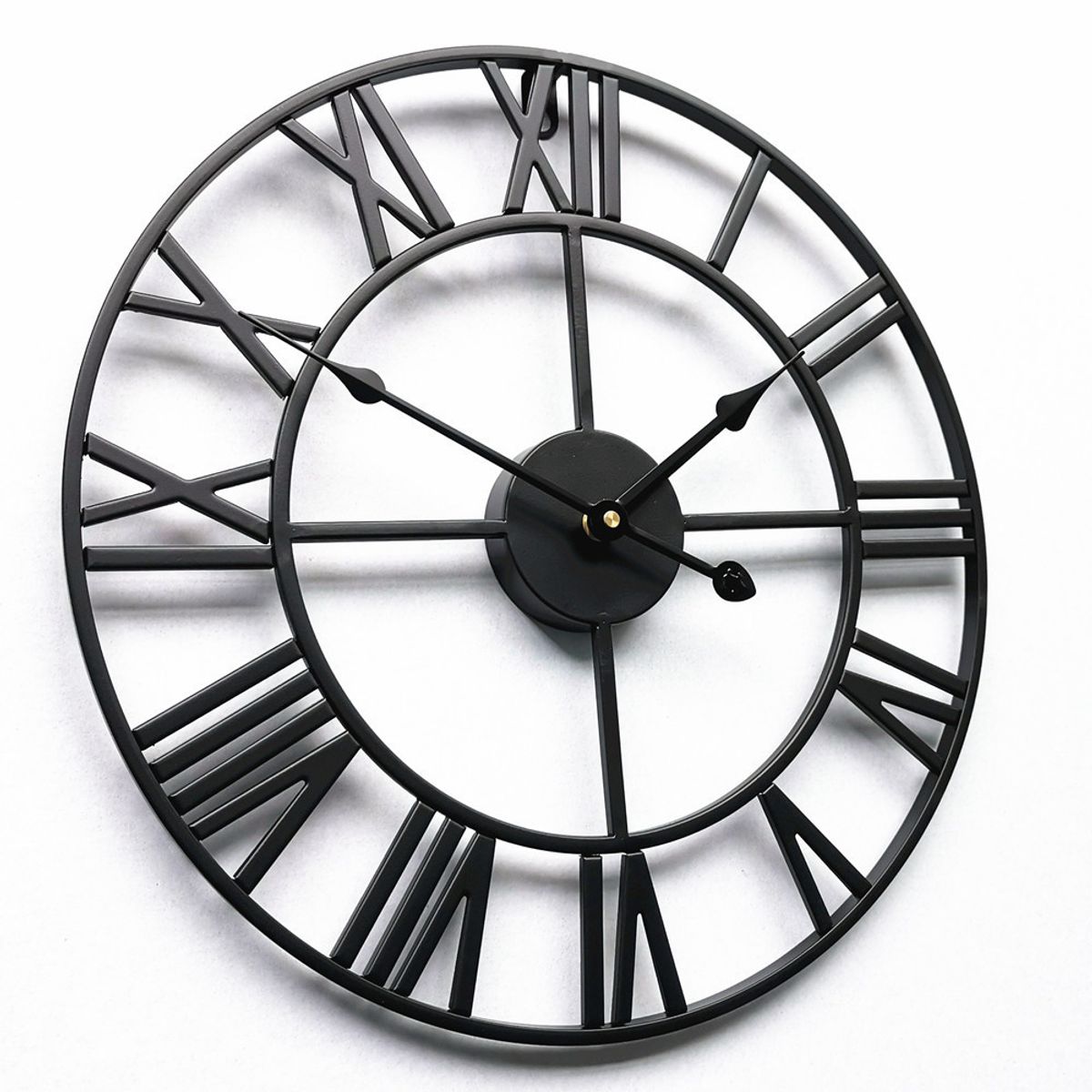 GENERICO - Reloj De Pared Vintage 60 Cm 3d Grande Retro Hierro