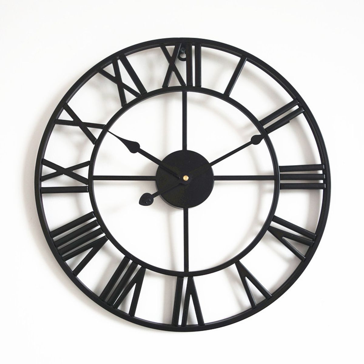 GENERICO - Reloj De Pared Vintage 60 Cm 3d Grande Retro Hierro