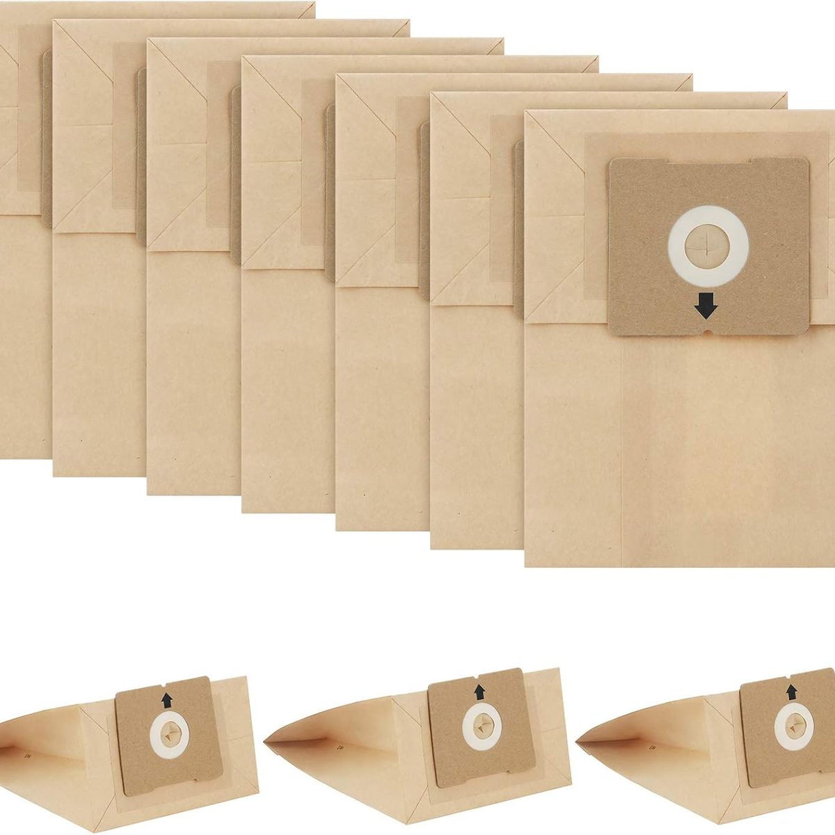KUANGYE - Set 10 Bolsas De Papel Para Aspiradora Rowenta