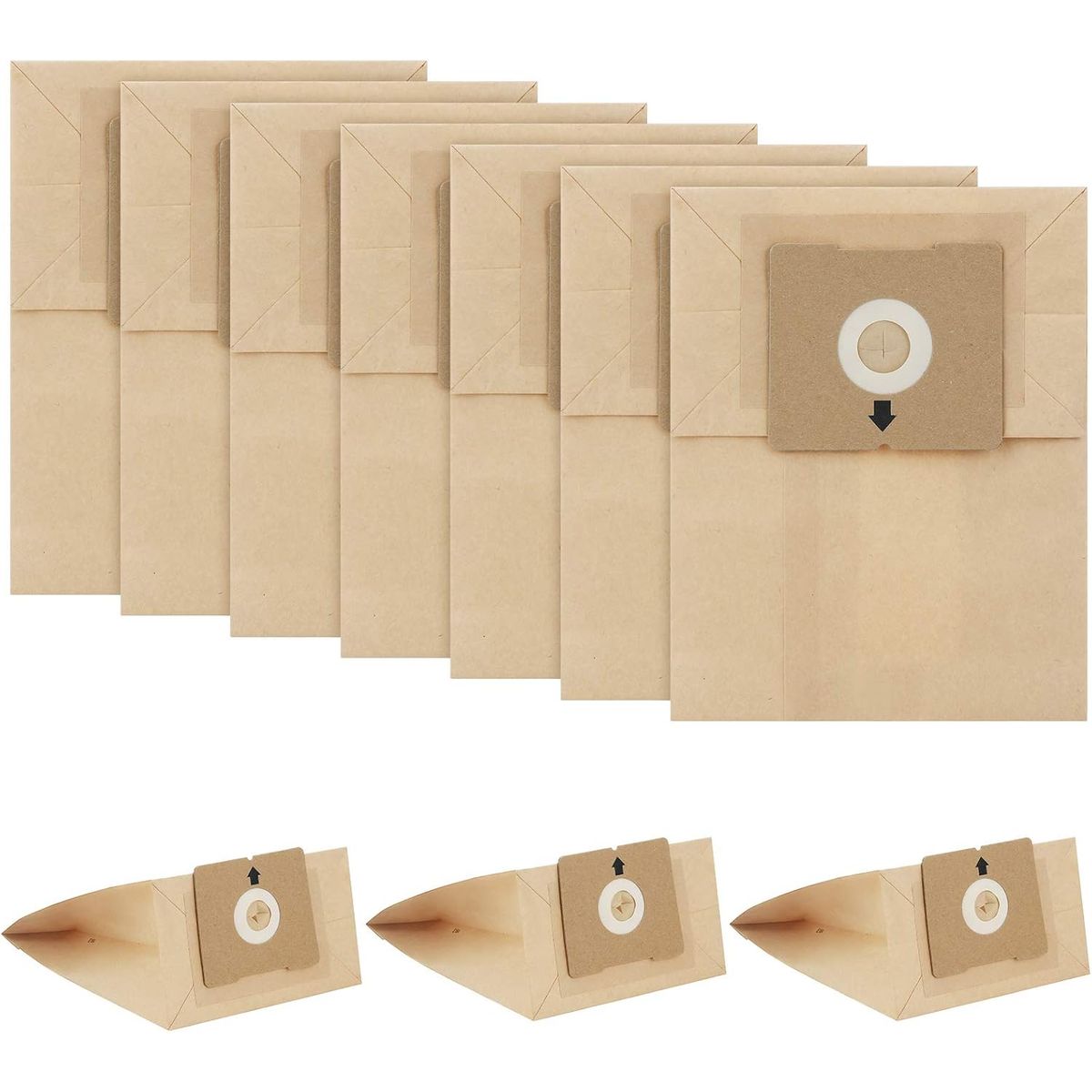 KUANGYE - Set 10 Bolsas De Papel Para Aspiradora Rowenta