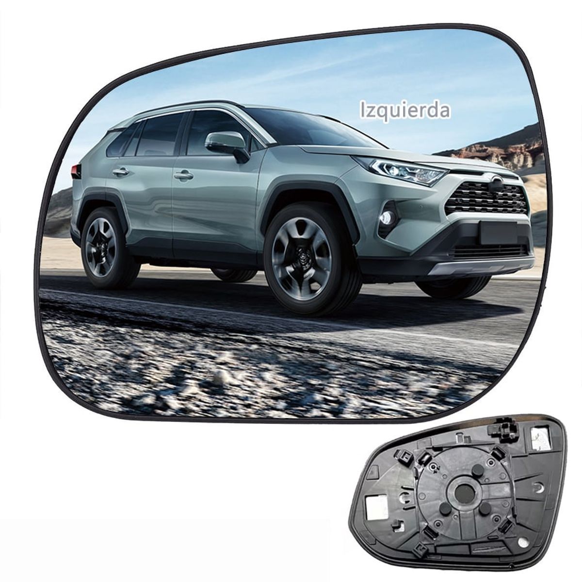 KUANGYE - Luneta Espejo Retrovisor Para Toyota Rav4 Año 2012-2024