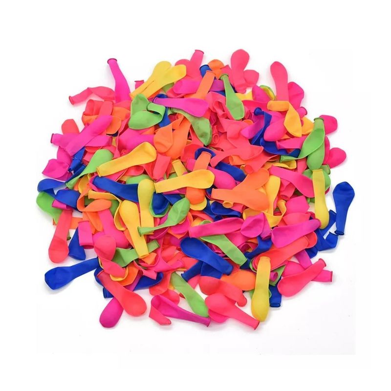 GENERICO - Inflador De Globos Bomba De Agua Colores Surtidos 200 Piezas 10cm