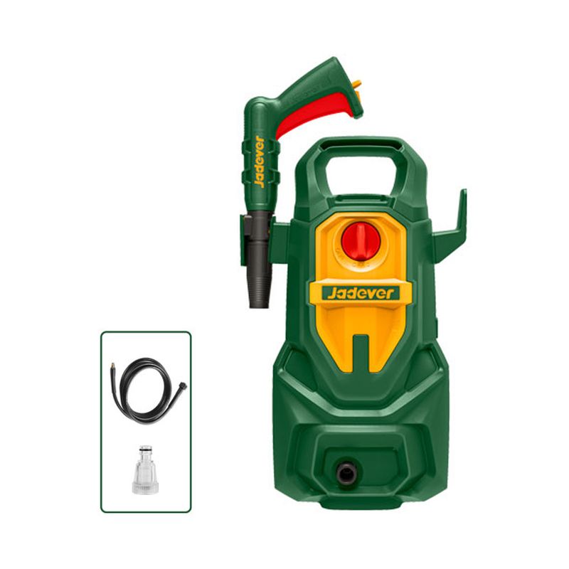 JADEVER - Hidrolavadora 1400w 110bar + 3 Piezas JADEVER