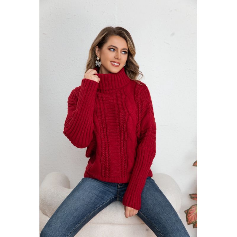 MPROPIA - Sweater Lana Mujer Otoño Invierno Grueso Diseños 7015
