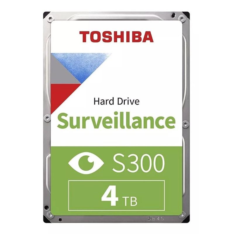 TOSHIBA - TOSHIBA Disco duro interno para Videovigilancia S300 4TB HDWT840UZSVA