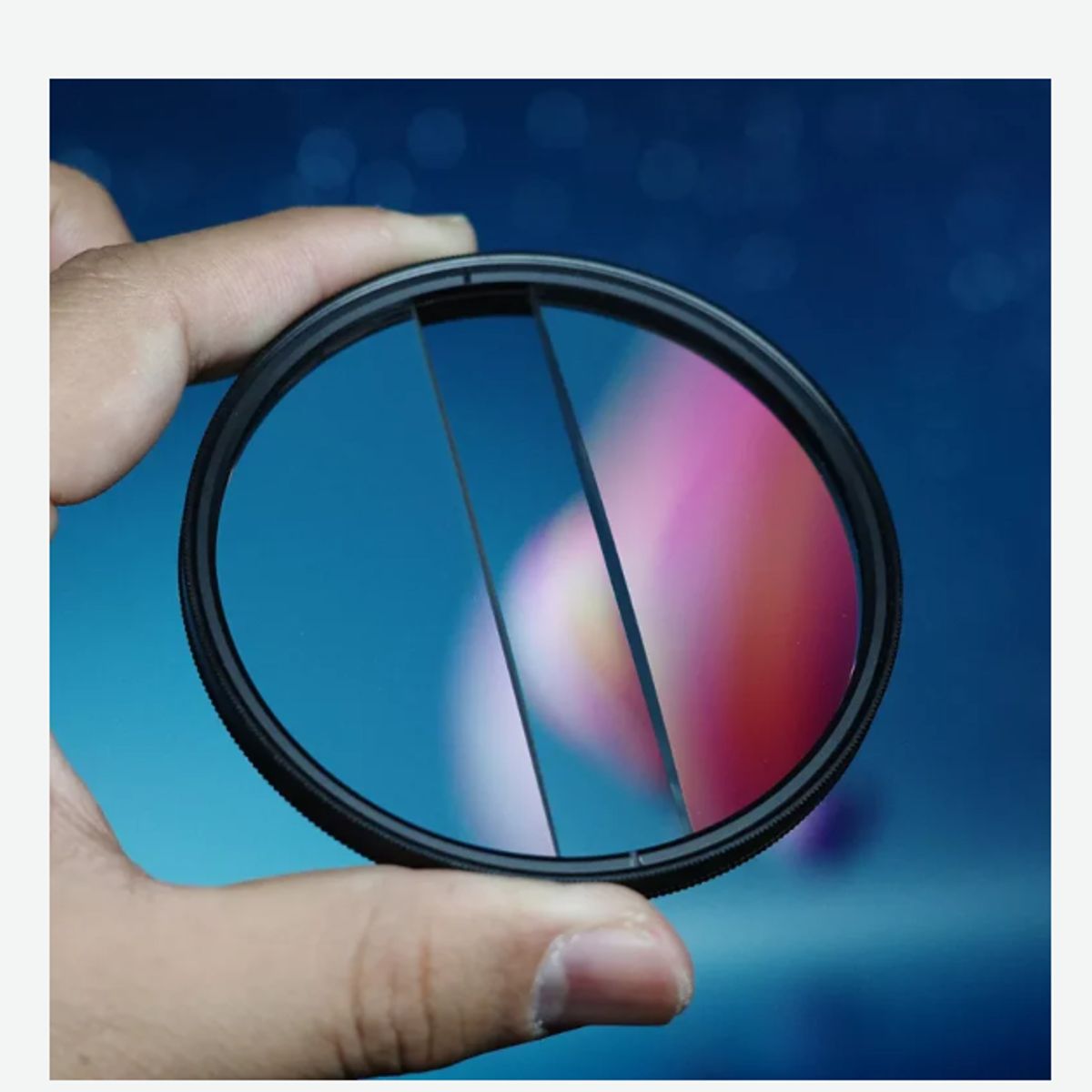 GENERICO - FILTRO PRISMA DOBLE CRISTAL 55MM