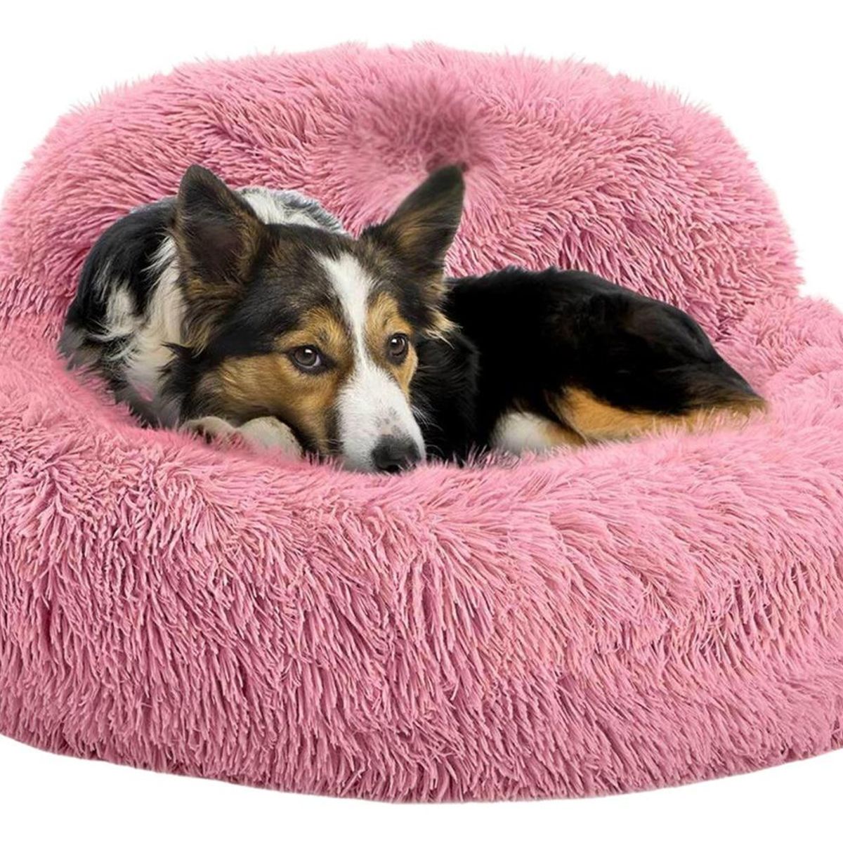 YEP S - Cama Mascota  90 cm Yep Pet Antiestrés Y Ronquido - Rosa