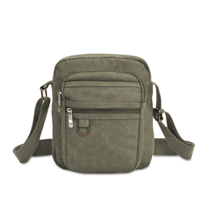 GENERICO - Bolso Morral Canvas Elbrus Verde Militar Lincolns - Verde