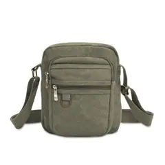 GENERICO - Bolso Morral Canvas Elbrus Verde Militar Lincolns - Verde