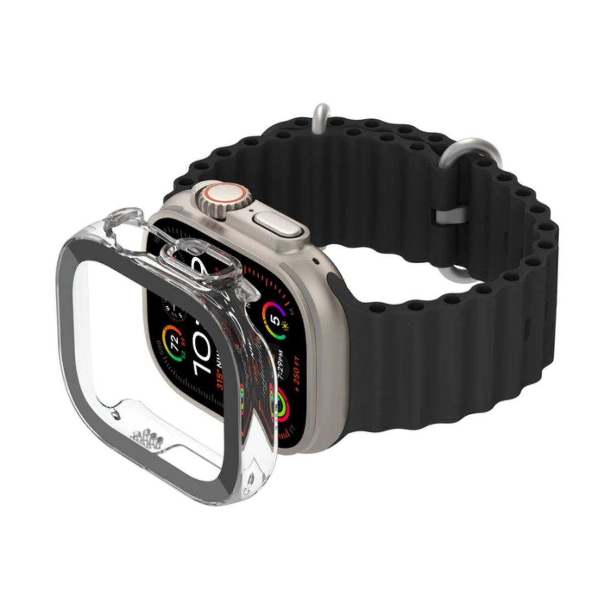 BELKIN - Bumper para Apple Watch Ultra / Ultra 2 49 mm Transparente