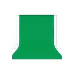 GENERICO - Telón Fondo Chroma 2x3 Metros Fotografia Muselina Verde