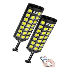 GENERICO - Foco Led Exterior 2 Unidades 1200w Con Sensor Movimiento Focos Solar