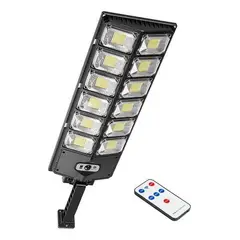 GENERICO - Foco Led Con Sensor Focos Solares Potente Led Exterior 400w