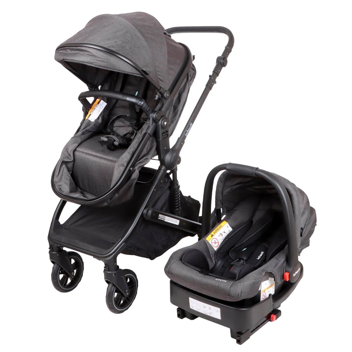 INFANTI - Coche Travel System Epic 6G Heather Grey Infanti
