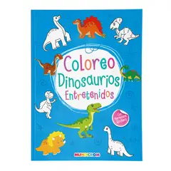 MUNDICROM - COLOREO DINOSAURIO ENTRETENIDOS... NEÓN