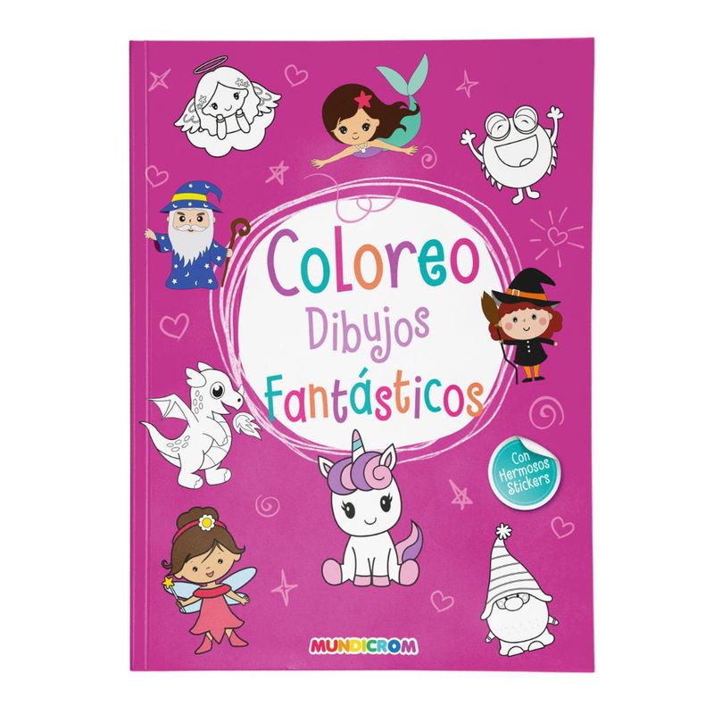 MUNDICROM - COLOREO DIBUJOS FANTASTICOS... NEÓN
