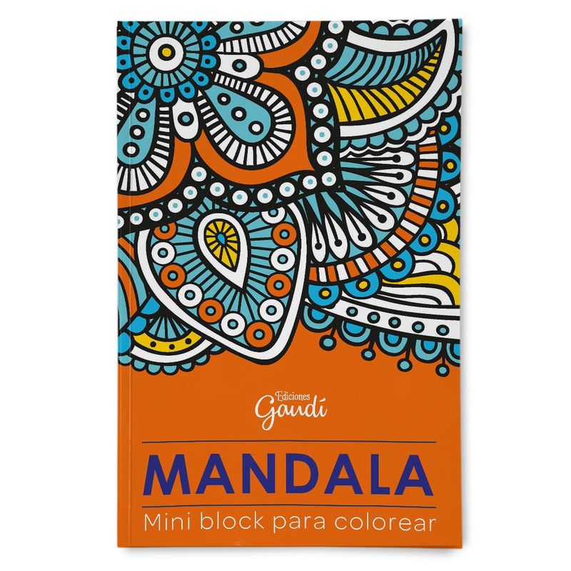 GENERICO - MANDALAS... MINI BLOCK DE COLOREAR