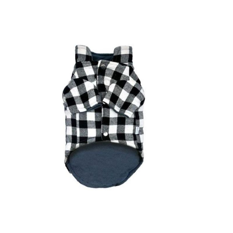 GENERICO - Ropa Para Perros Pequeños Parka Estilo Leñador - Negro - L