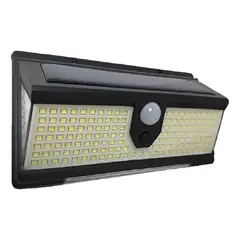 GENERICO - Reflector LED inalámbrico Qatar Shop focos led exterior solar 100W con luz luz fria y carcasa negro 220V