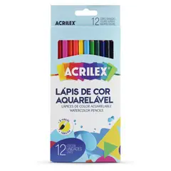 GENERICO - LÁPICES DE 12 COLORES ACUARELABLE HEXAGONAL